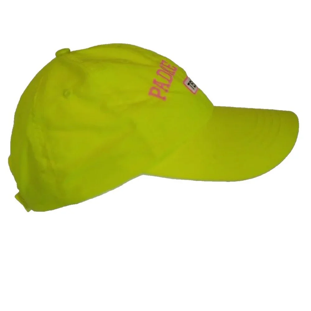 Padre Island Texas Baseball Cap Yellow Beach‎ Sports Hook & Loop Cap Hat